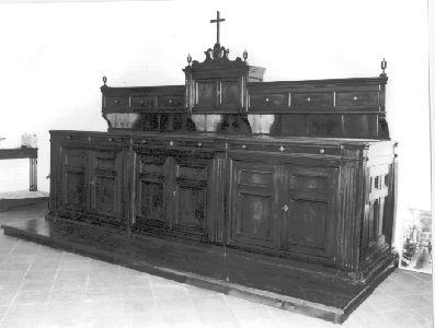 mobile da sacrestia - bottega lucchese (fine sec. XVIII)