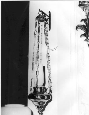 lampada pensile, serie - bottega lucchese (seconda metà sec. XVII)