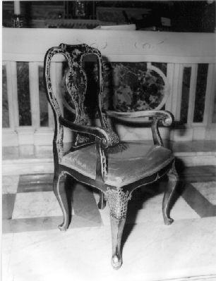 seggiolone - bottega lucchese (fine sec. XVIII)