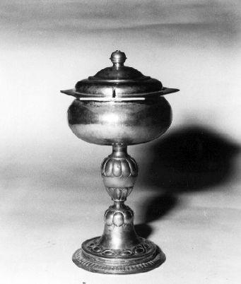 pisside - bottega toscana (fine/inizio secc. XVII/ XVIII)