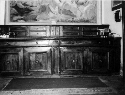 mobile da sacrestia - bottega lucchese (prima metà sec. XVIII)