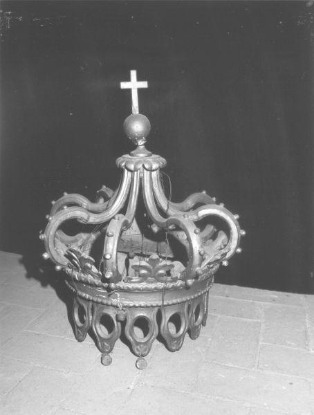 corona pensile - ambito versiliese (fine/inizio secc. XIX/ XX)