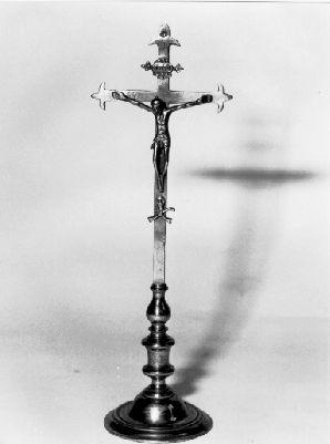 croce d'altare - bottega lucchese (fine/inizio secc. XVII/ XVIII)