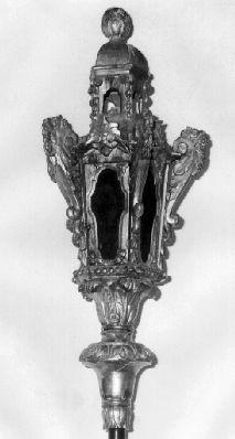 lanterna processionale, serie - bottega lucchese (seconda metà sec. XVIII)