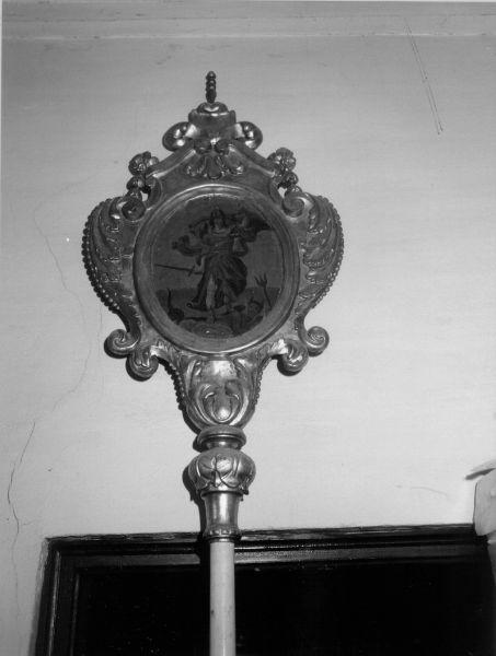 San Michele Arcangelo (emblema di confraternita) - ambito versiliese (sec. XIX)