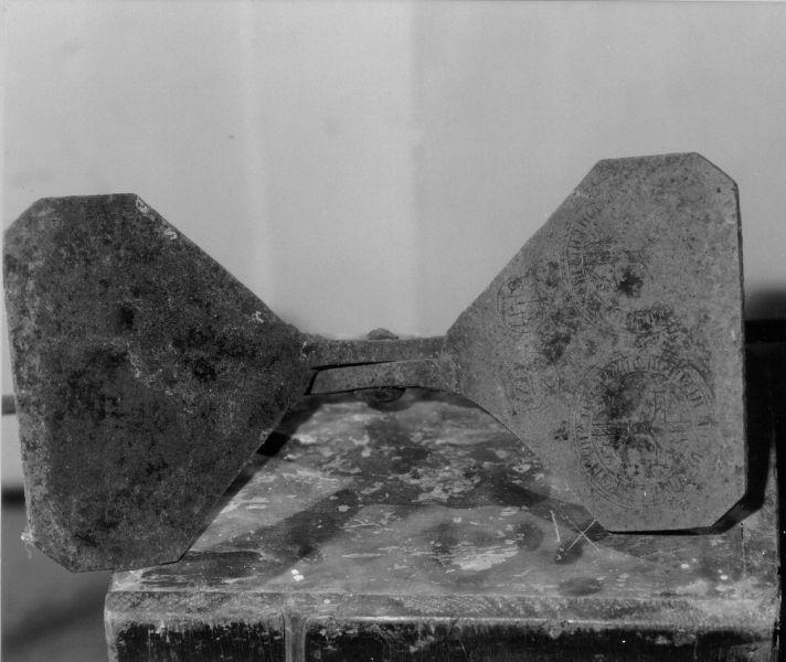 stampo per ostie - ambito versiliese (sec. XIX)