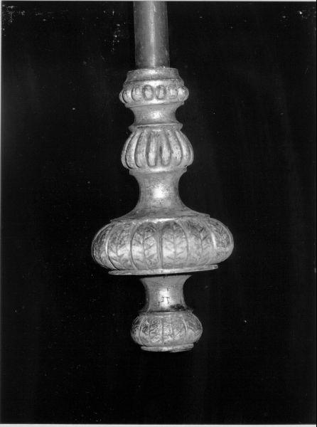 mazza processionale - ambito versiliese (sec. XIX)