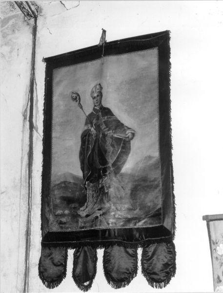 SANTO STEFANO (stendardo processionale) di Bertini Giuseppe (sec. XIX)