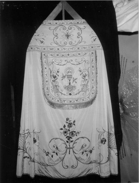 parato in quarto - manifattura lucchese, manifattura italiana (metà sec. XX)