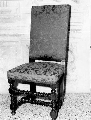 sedia, serie - bottega italiana (sec. XIX)