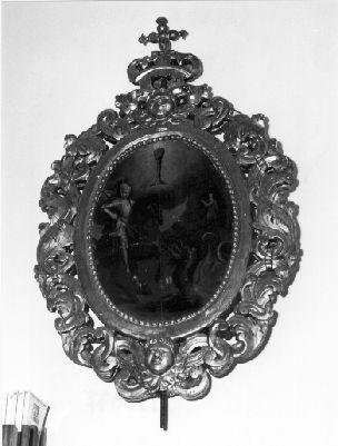 SAN GIORGIO E IL DRAGO (insegna) - ambito lucchese (metà sec. XVIII)