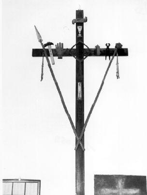 croce penitenziale - bottega lucchese (fine sec. XVIII)