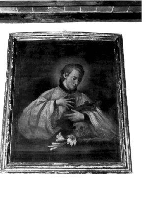 SAN LUIGI GONZAGA (dipinto) - ambito emiliano (metà sec. XVIII)