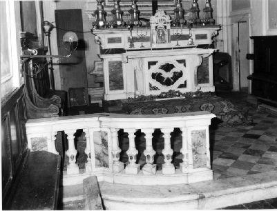 balaustrata - bottega toscana (seconda metà sec. XVIII)