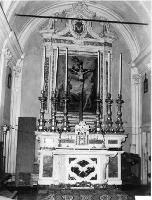 altare maggiore - bottega toscana (seconda metà sec. XVIII)