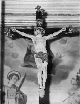 crocifisso - bottega lucchese (metà sec. XVIII)