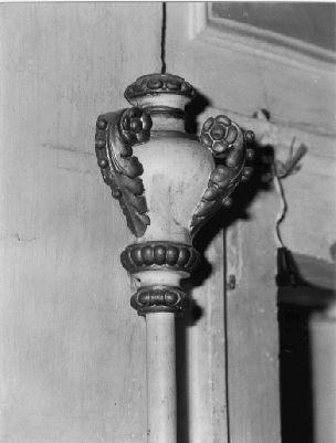 mazza processionale - bottega lucchese (fine sec. XVIII)