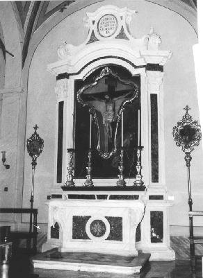 altare - bottega lucchese (fine/inizio secc. XVIII/ XIX)