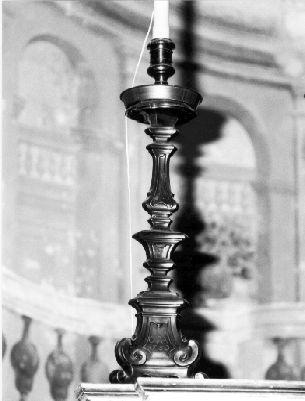 candeliere, serie - bottega lucchese (sec. XVIII)