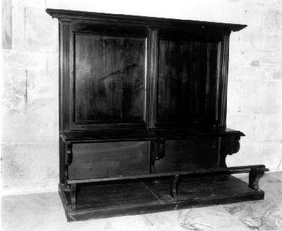 stallo, serie - bottega lucchese (fine sec. XVIII)