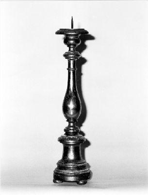 candeliere, serie - bottega lucchese (prima metà sec. XIX)