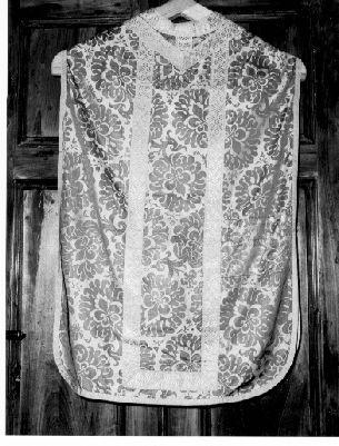 pianeta - manifattura lucchese (prima metà sec. XVII)