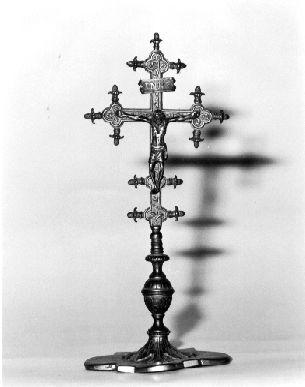 croce da tavolo - bottega lucchese (inizio sec. XVII)