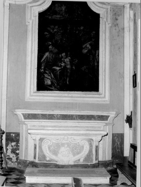 altare - ambito lunigianese (sec. XIX)