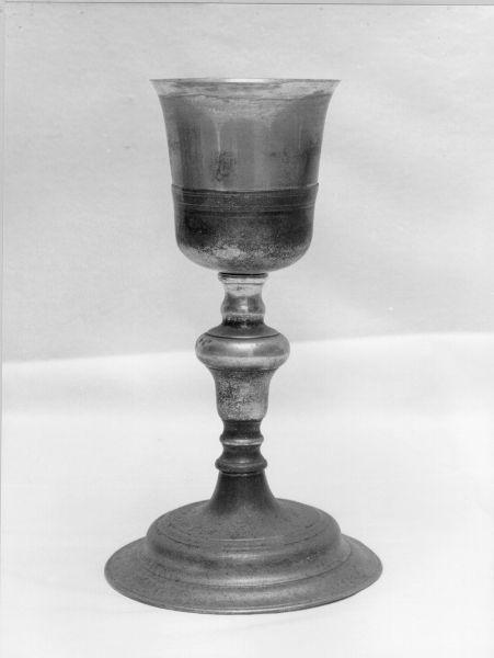 calice - bottega italiana (fine/inizio secc. XVIII/ XIX)