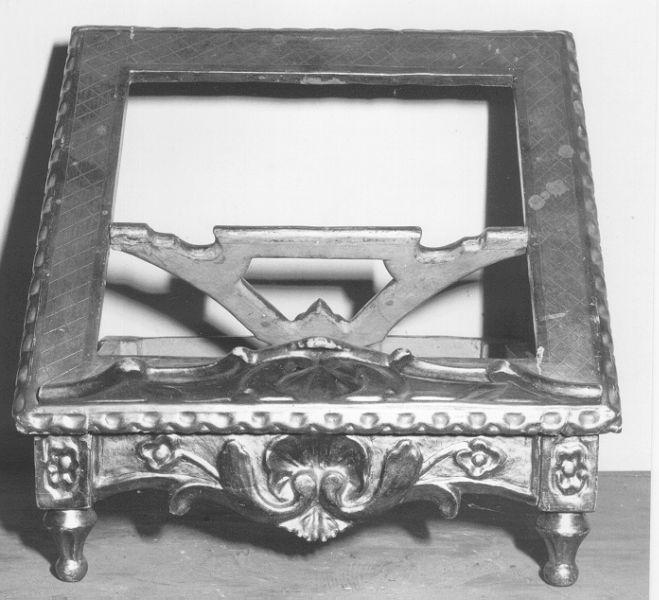 leggio d'altare - bottega toscana (fine/inizio secc. XVIII/ XIX)