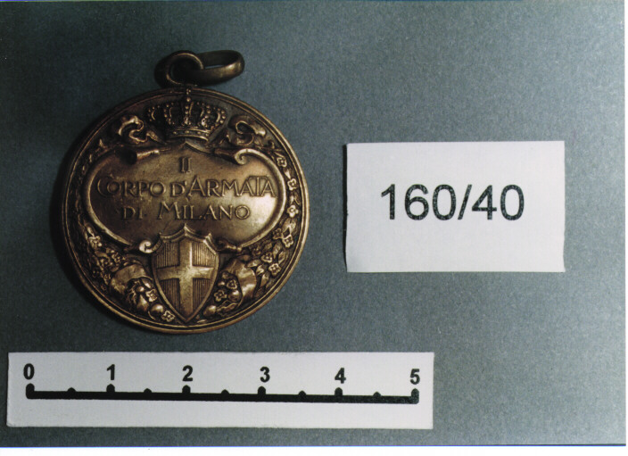 MEDAGLIA MILITARE, SERIE - AMBITO ITALIANO (PRIMO QUARTO SEC. XX)