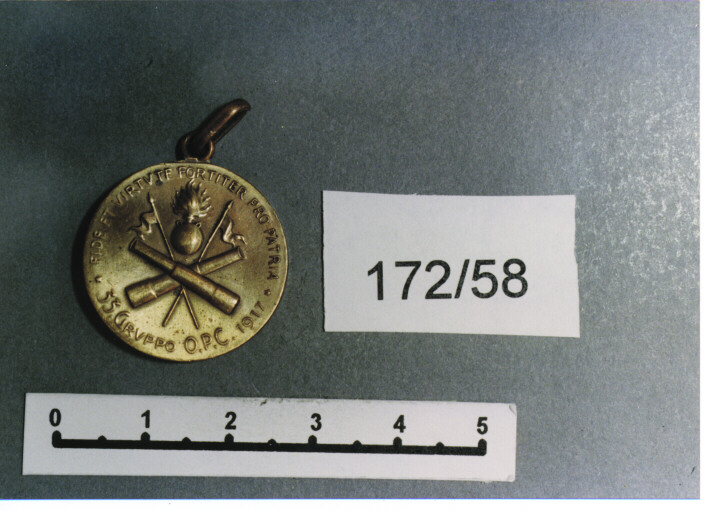 MEDAGLIA MILITARE, SERIE - AMBITO ITALIANO (SEC. XX)