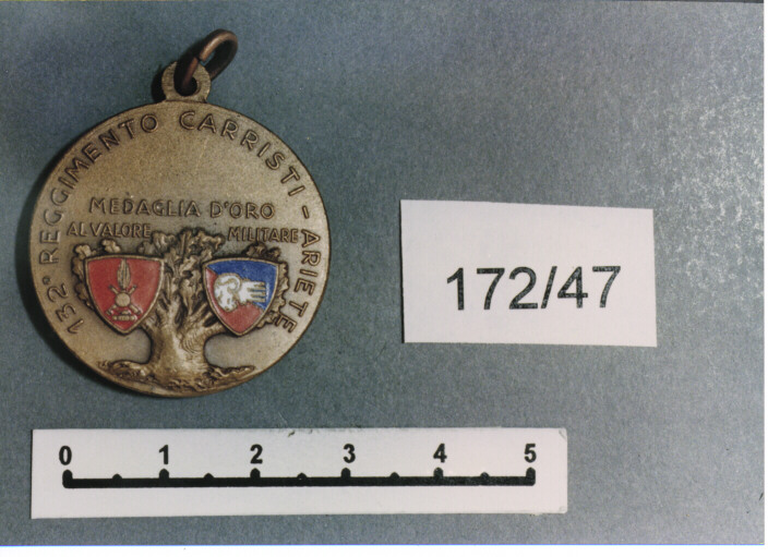 MEDAGLIA MILITARE, SERIE - AMBITO ITALIANO (SEC. XX)