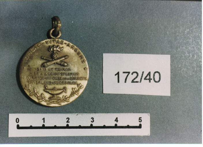 MEDAGLIA MILITARE, SERIE - AMBITO ITALIANO (SEC. XX)