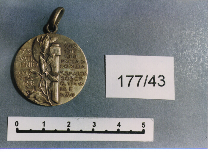 MEDAGLIA MILITARE, SERIE - AMBITO ITALIANO (SEC. XX)