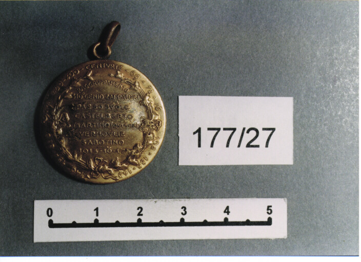 MEDAGLIA MILITARE, SERIE - AMBITO ITALIANO (SEC. XX)