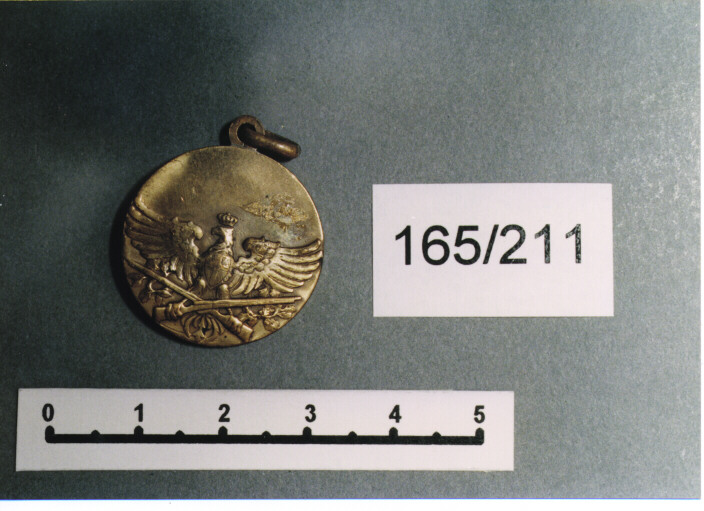 MEDAGLIA MILITARE, SERIE - AMBITO ITALIANO (PRIMO QUARTO SEC. XX)