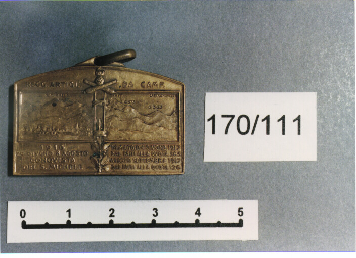 MEDAGLIA MILITARE, SERIE - AMBITO ITALIANO (Prima metà SEC. XX)