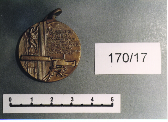 MEDAGLIA MILITARE, SERIE - AMBITO ITALIANO (SEC. XX)