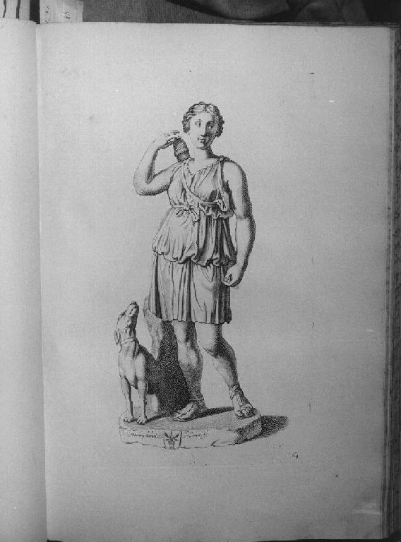 DIANA (stampa, elemento d'insieme) di Von Sandrart Joachim, Comin Joan (sec. XVII)