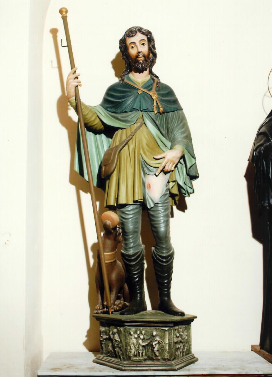 San Rocco (statua) - ambito siciliano (primo quarto sec. XX)