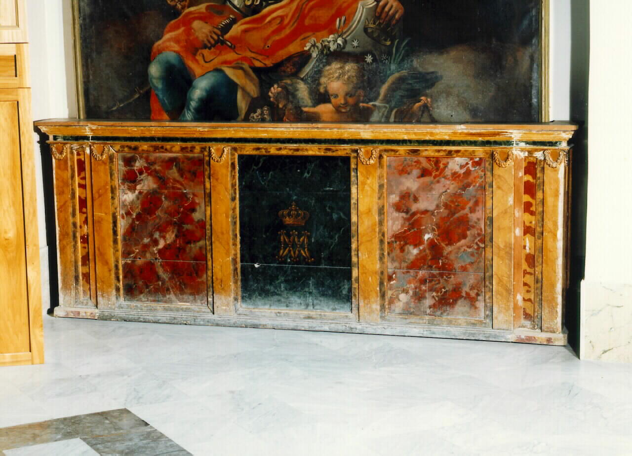 paliotto mobile - produzione siciliana (sec. XIX)