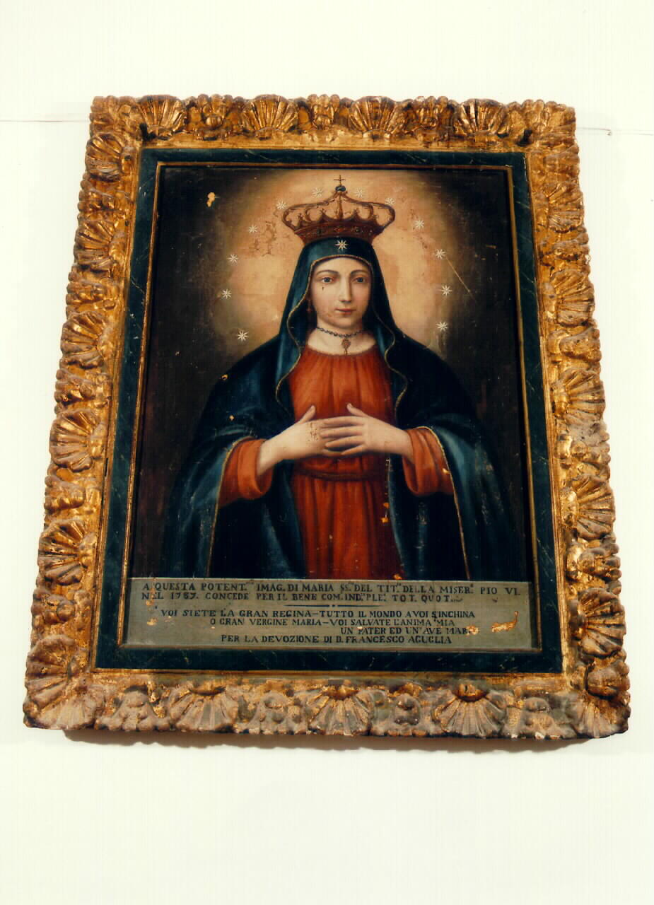 cornice - produzione siciliana (ultimo quarto sec. XVIII)