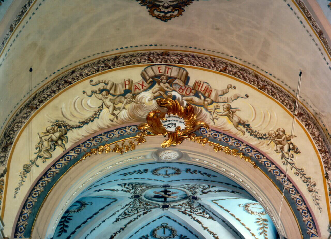 DECORAZIONE PITTORICA - ambito siciliano (sec. XX)