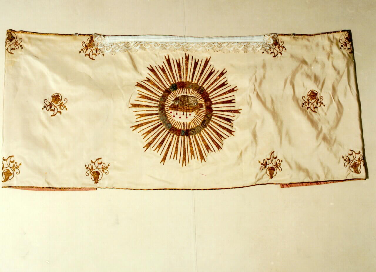 velo omerale - manifattura siciliana (Prima metà sec. XIX)