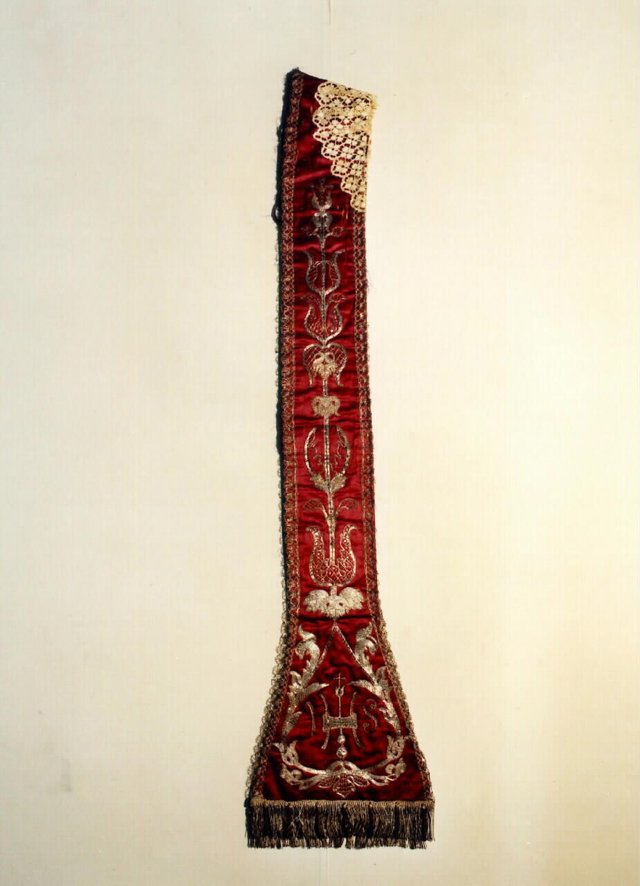 stola - manifattura siciliana (Prima metà sec. XIX)