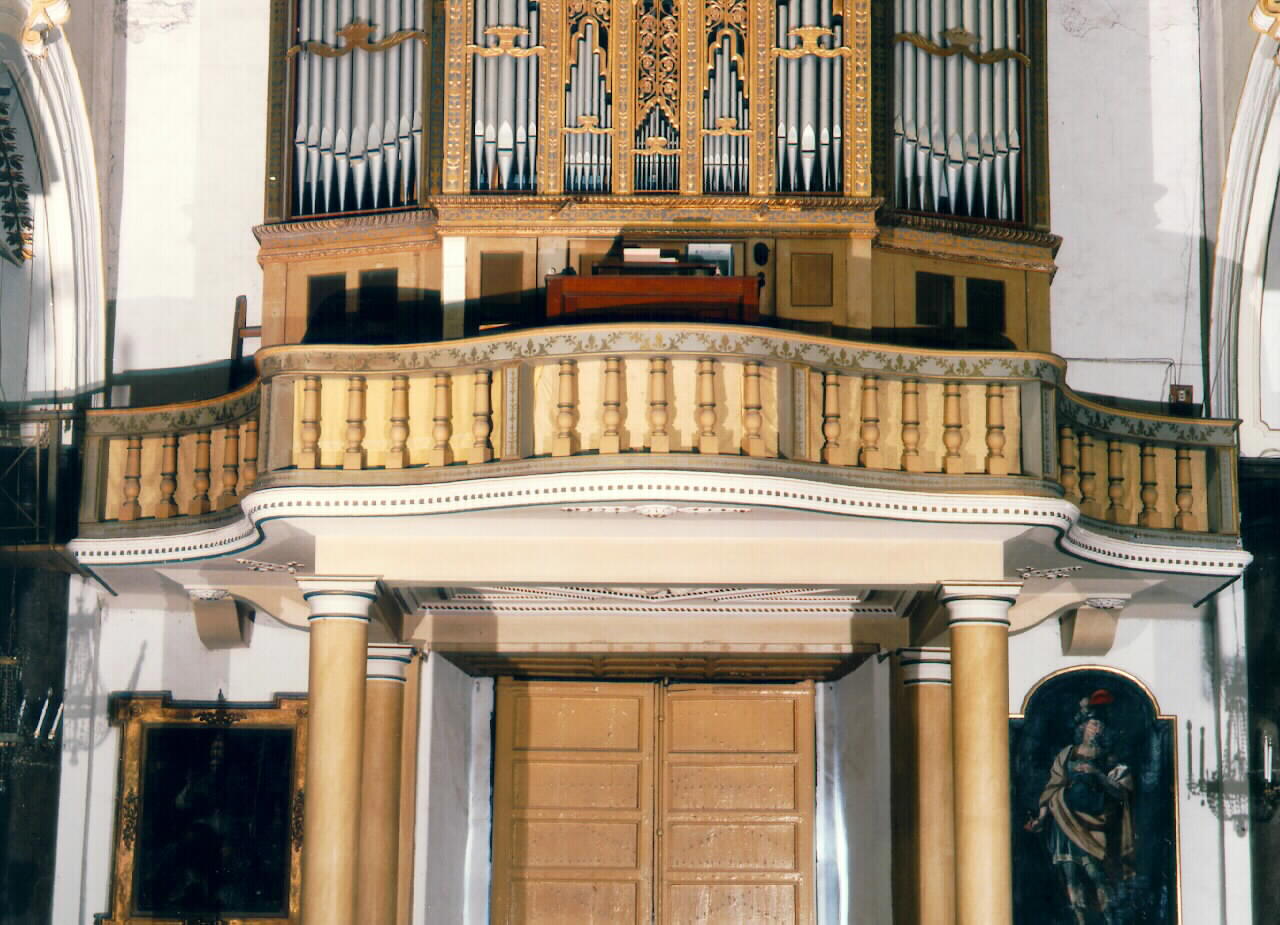 palco di cantoria - ambito siciliano (Seconda metà sec. XIX)