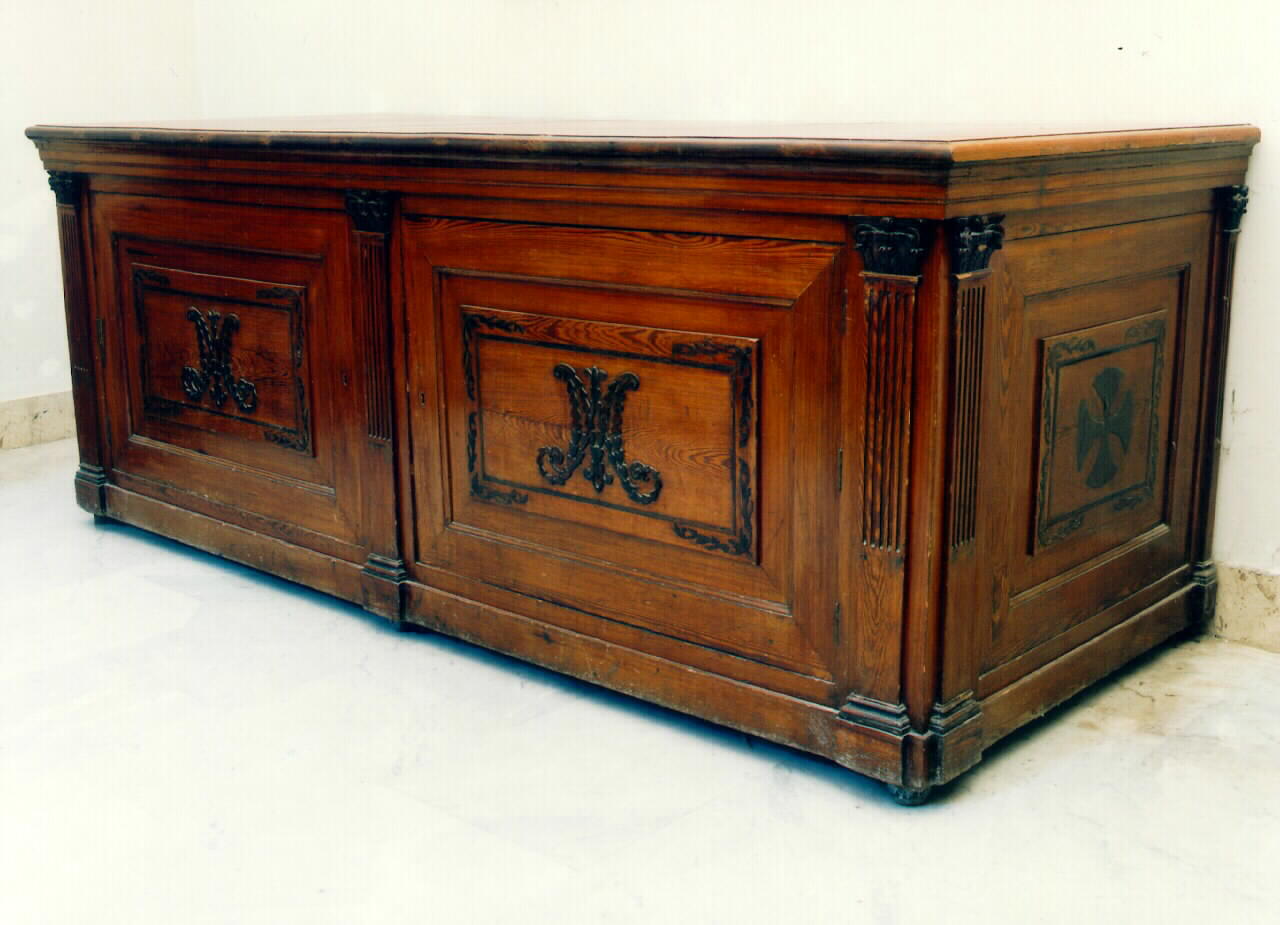 MOBILE DA SACRESTIA, serie - produzione siciliana (fine sec. XIX)