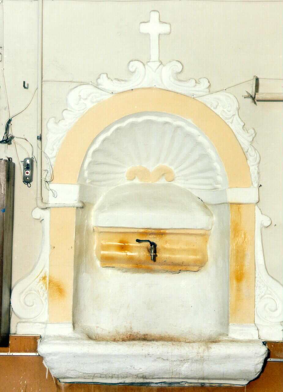 LAVABO DA SACRESTIA - ambito siciliano (Seconda metà sec. XVIII)