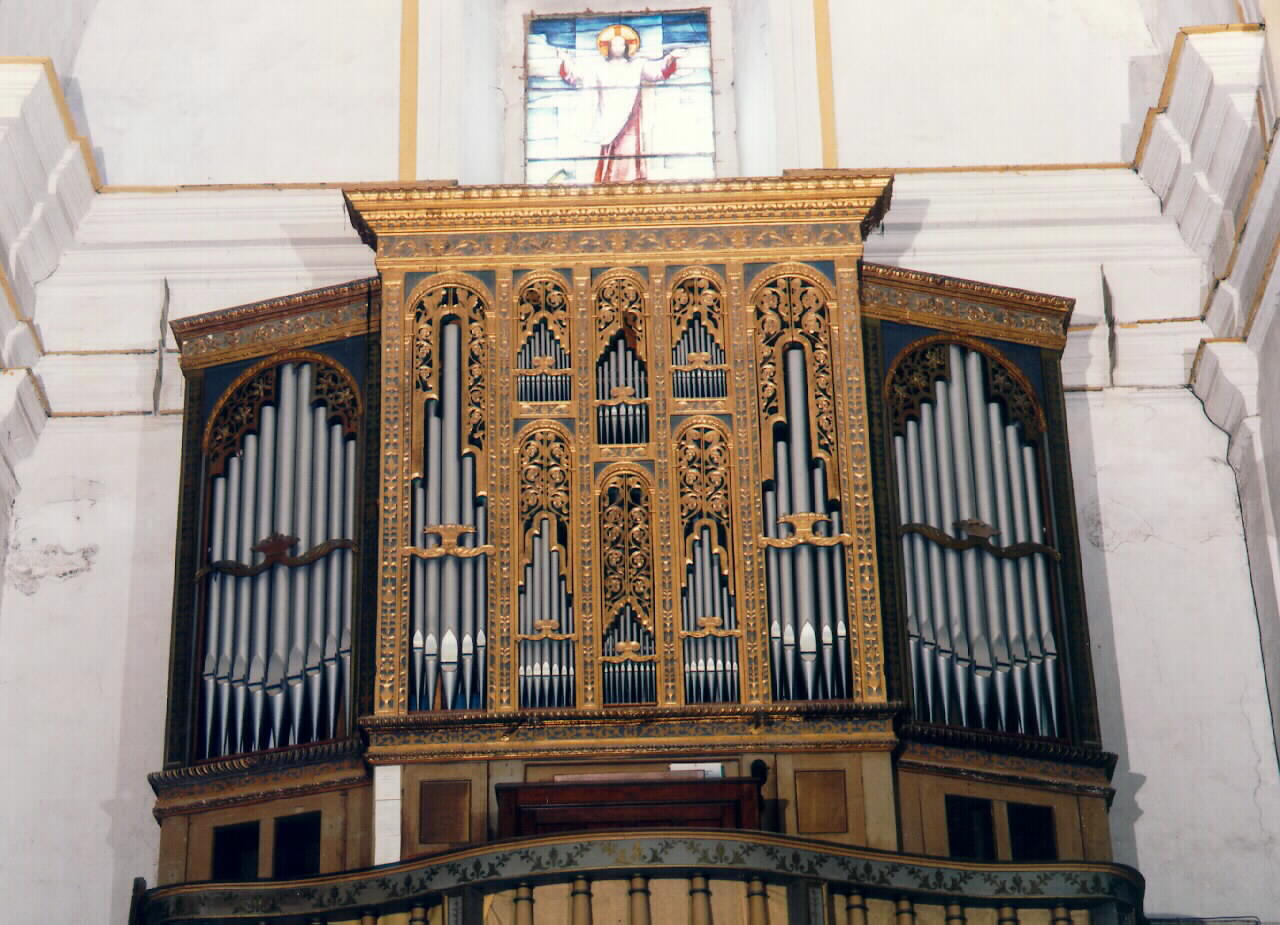 mostra d'organo - ambito siciliano (fine sec. XIX)